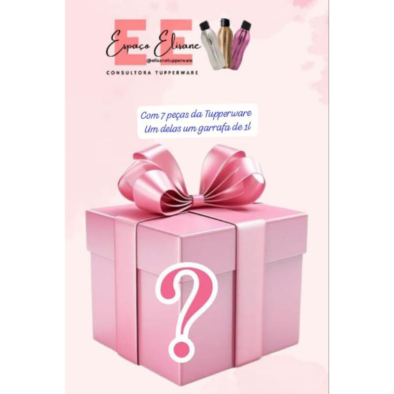 Caixas supresas da Tupperware