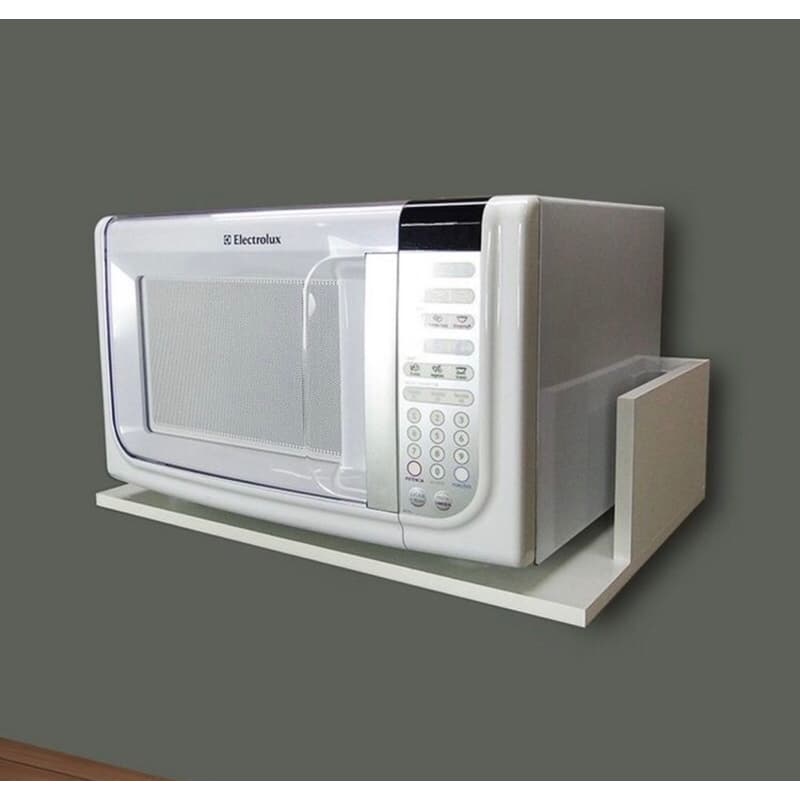 Suporte para microondas branco  até  10 kilos