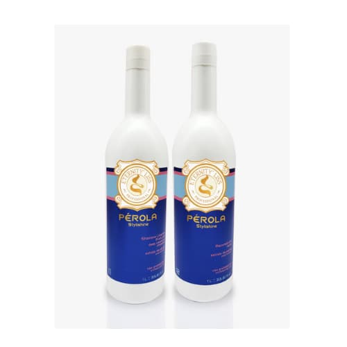 Kit escova progressiva eternity liss perola Stylishine 2x1L