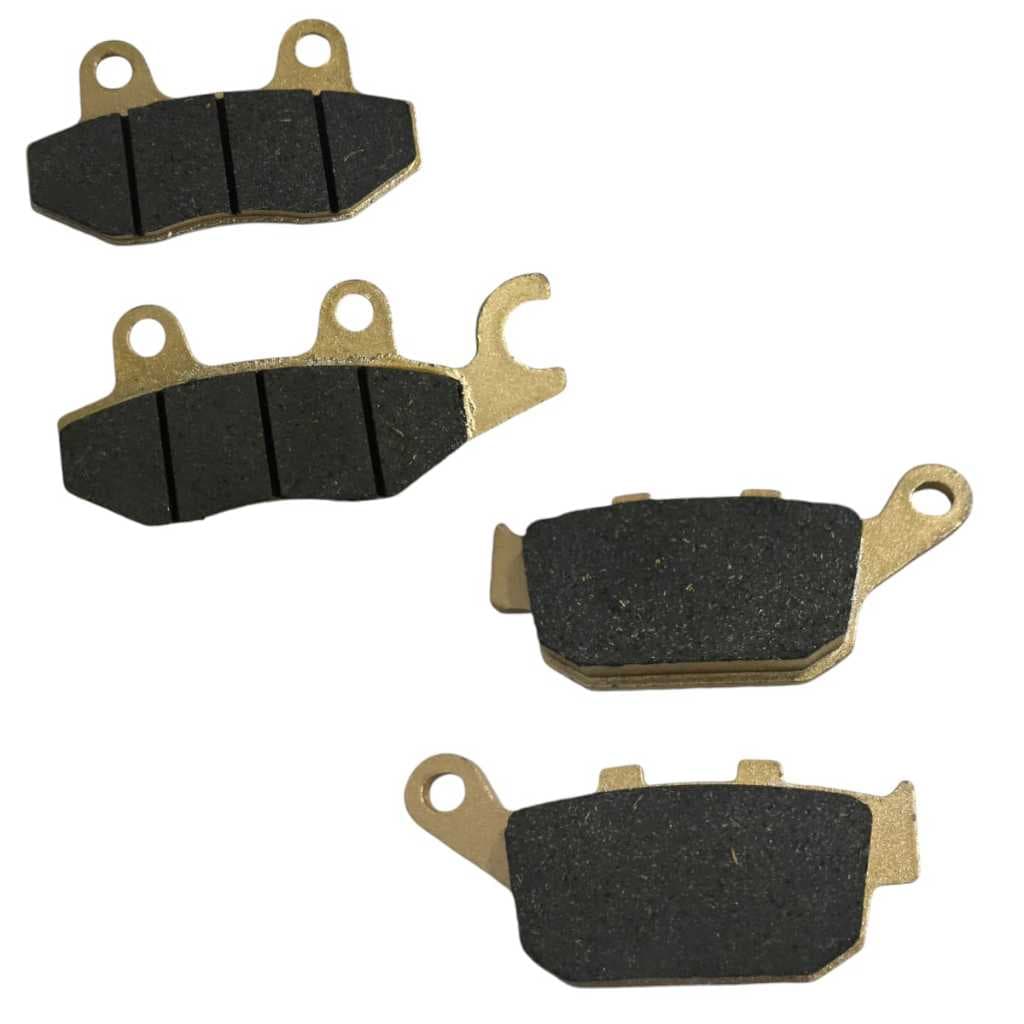 Jogo Kit Pastilha Freio Dianteira E Traseira Cb 300r Sem Abs