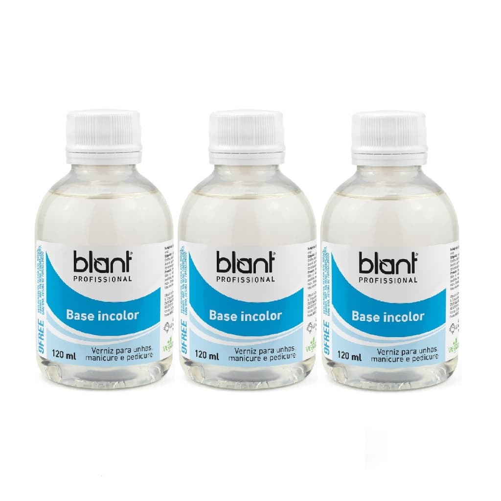 Blant Base Profissional Incolor Kit 3un de 120ml