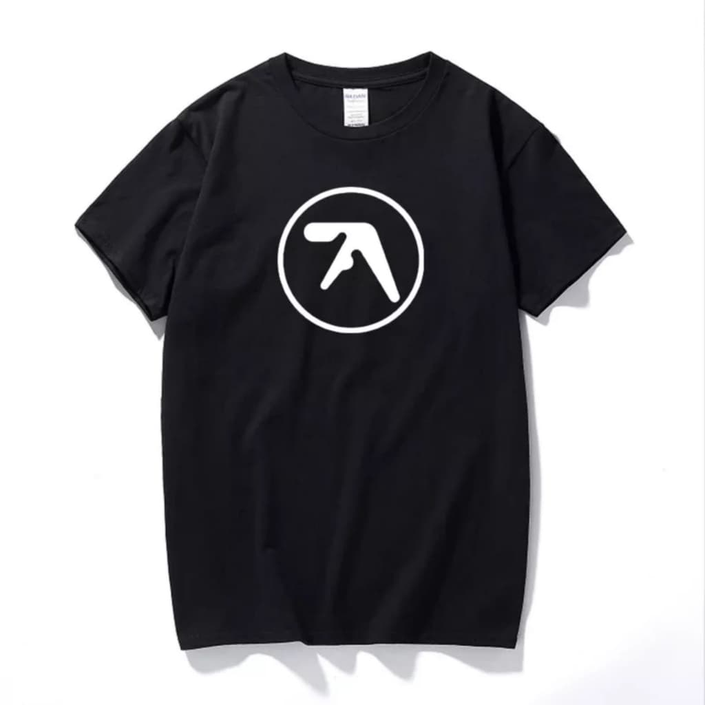 Camiseta Aphex Twin T Shirt Official Logo Blusa 100% Algodão