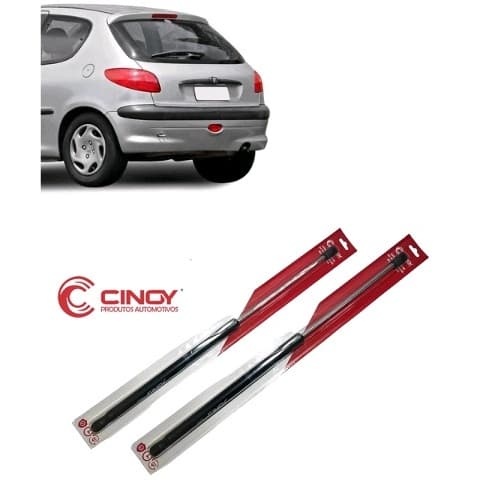 Par Amortecedor Porta Mala Traseiro Peugeot 206 207 99 00 01 02 03 04 05 06 07 08 09 10
