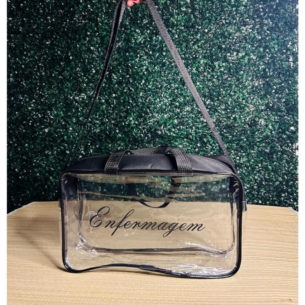 Bolsa Transparente Personalizada Enfermagem