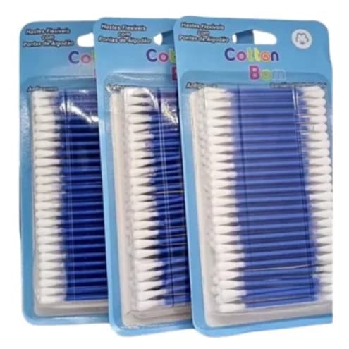 Cotonete Hastes Flexíveis 75 Unidades Cotton Bom