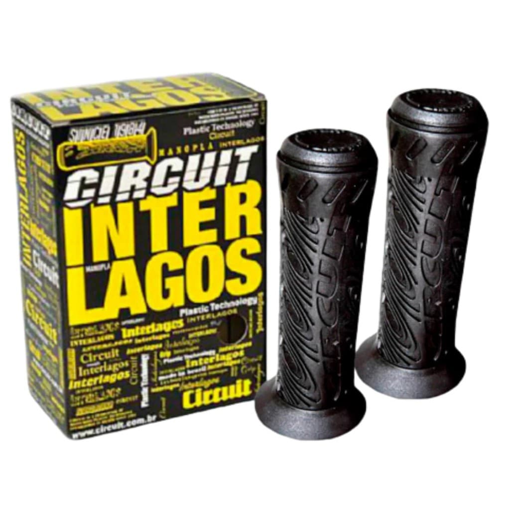 Manopla de Moto Circuit Interlagos – Conforto e Estilo para Sua Pilotagem