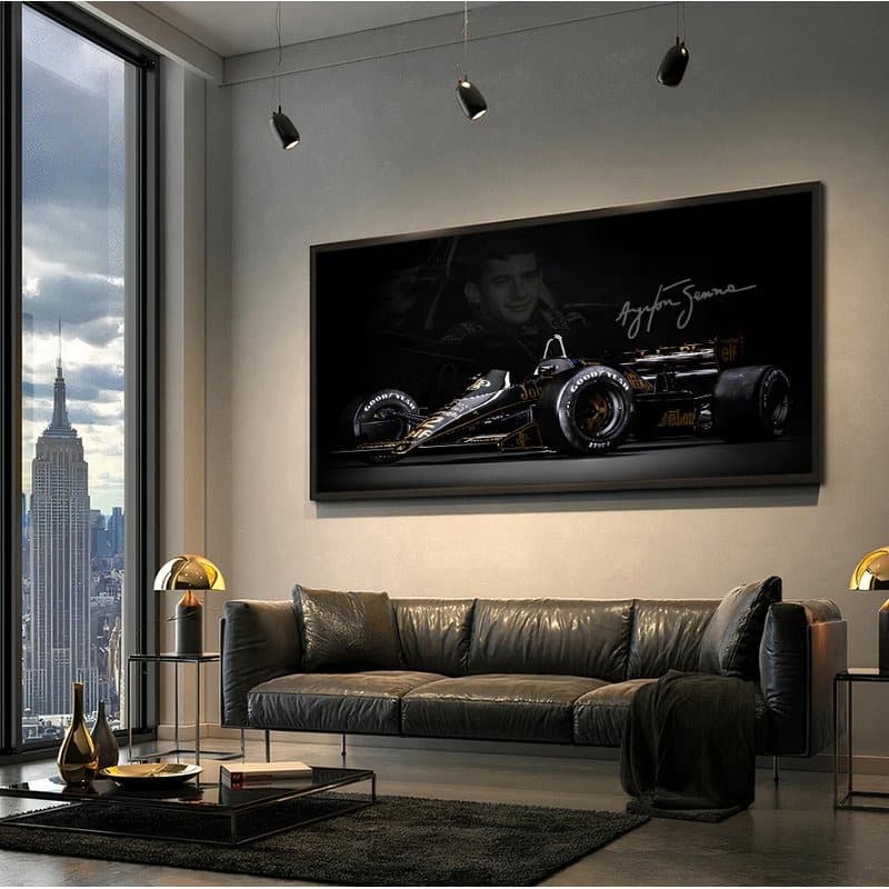 Quadro Decorativo Ayrton Senna