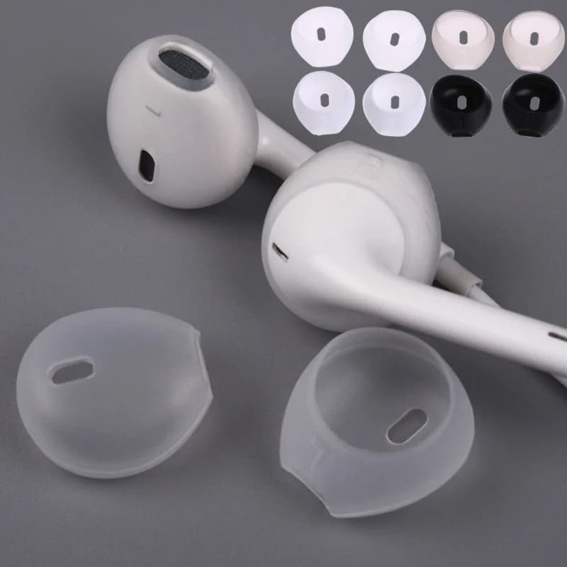 Capa de silicone para fones de ouvido, fone de ouvido sem fio ou com fio, protetor anti-perda, capa de ouvido para Airpo