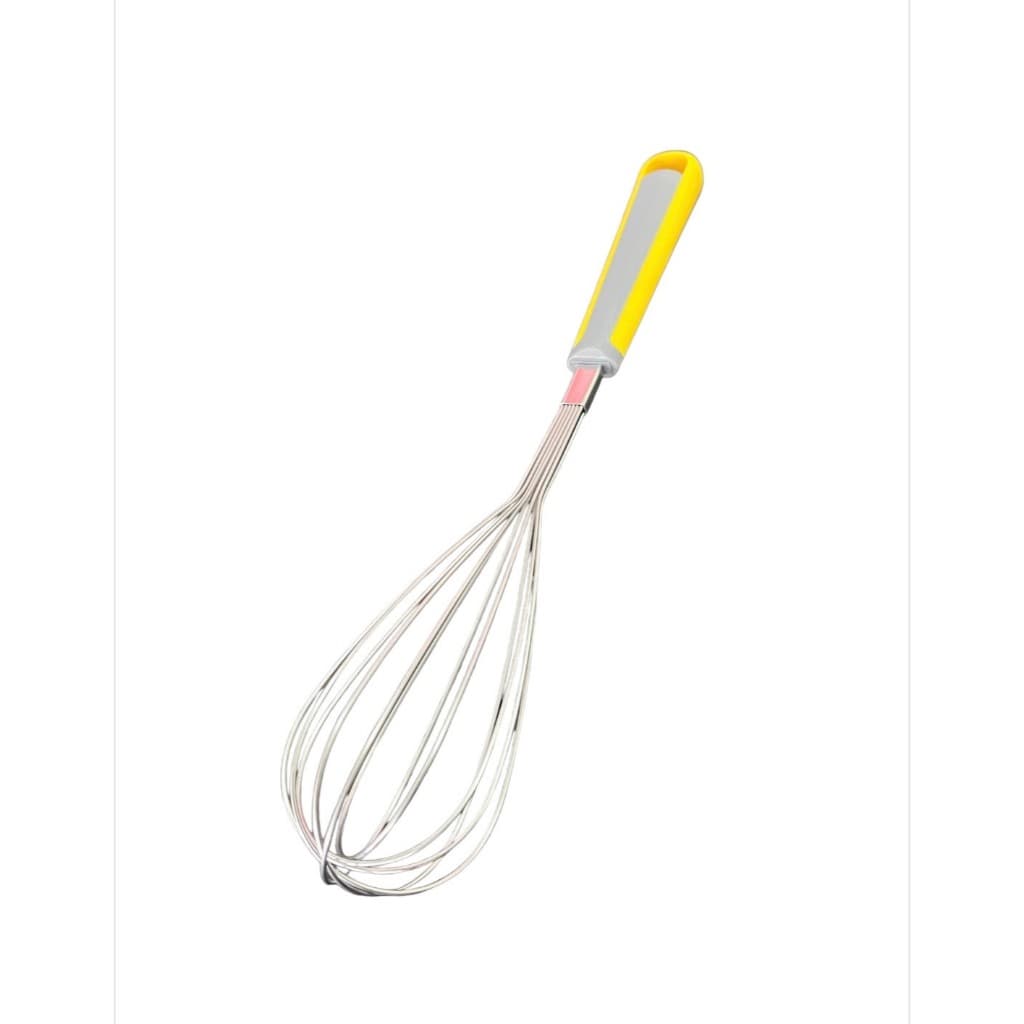Batedor Manual (Fue) - Em Inox Com Cabo Soft Touch  - Amarelo  - Weck