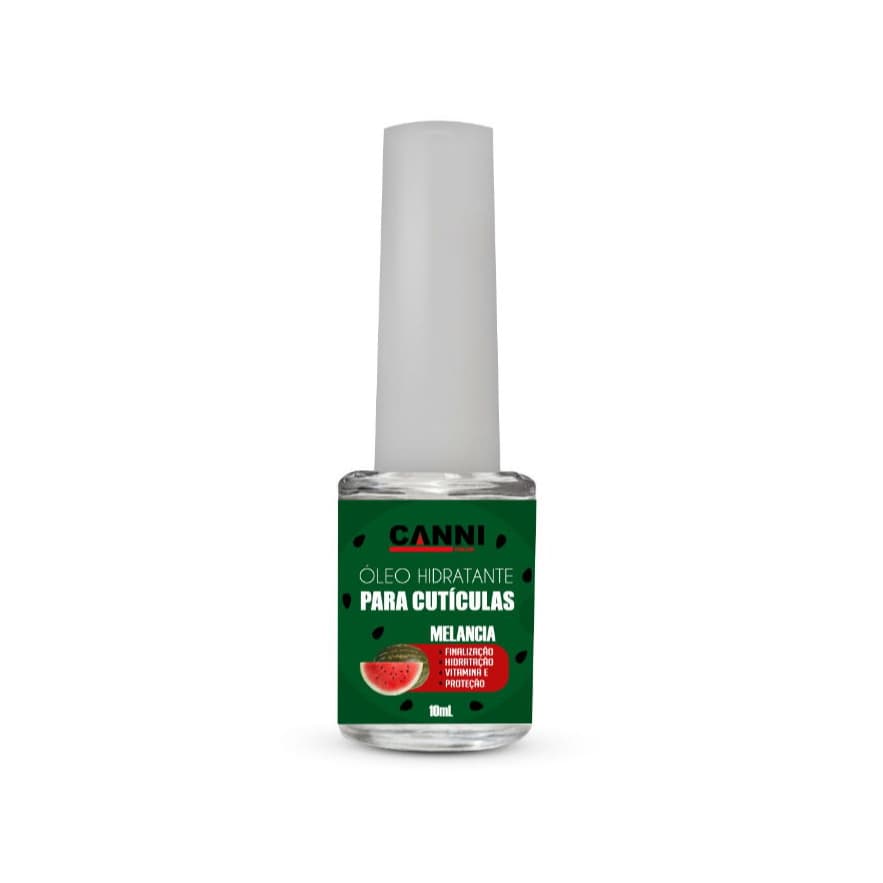 Óleo hidratante para cutícula unhas melancia 10ml canni color