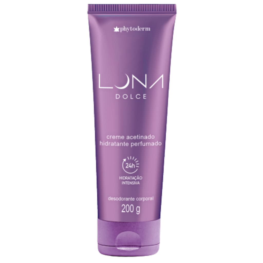 Loção Hidratante Corporal Acetinada Phytoderm Luna Dolce 200g
