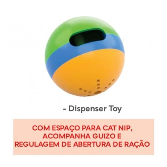 Brinquedo Bolinha Dispenser Pet - Pet Maxx