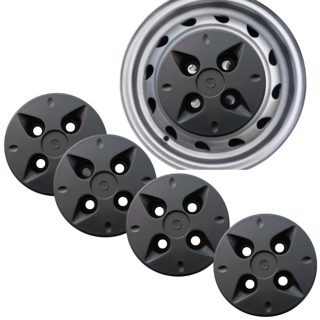 CALOTA GM CORSA CELTA ARO 13 CORSA WIND RODA DE FERRO 4 PEÇAS