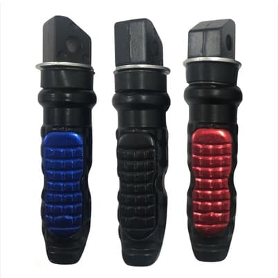 Pedaleira Esportiva Universal Para Moto 6mm• Traseira • Encaixe Padrão M6