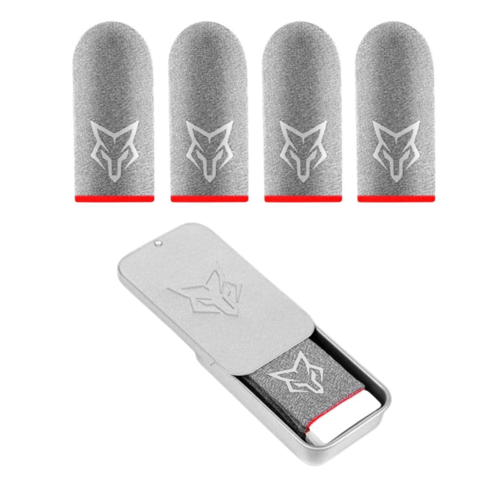Super Kit Luvas De Dedo fibra Dourada de Seda v10 Melhor do Mundo 2025 + Box  alumininio  + kit 4 Luvas Originais  SP