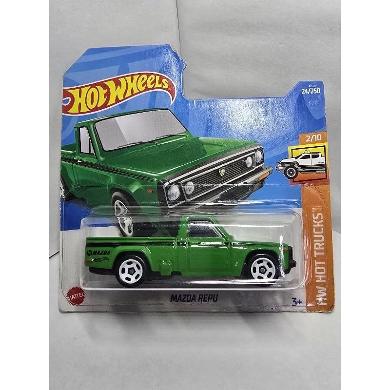 Miniatura Hot Wheels Mazda REPU 2022 HW Hot Trucks Carrinho Pickup Diecast Veículo JDM Japan Drift Car