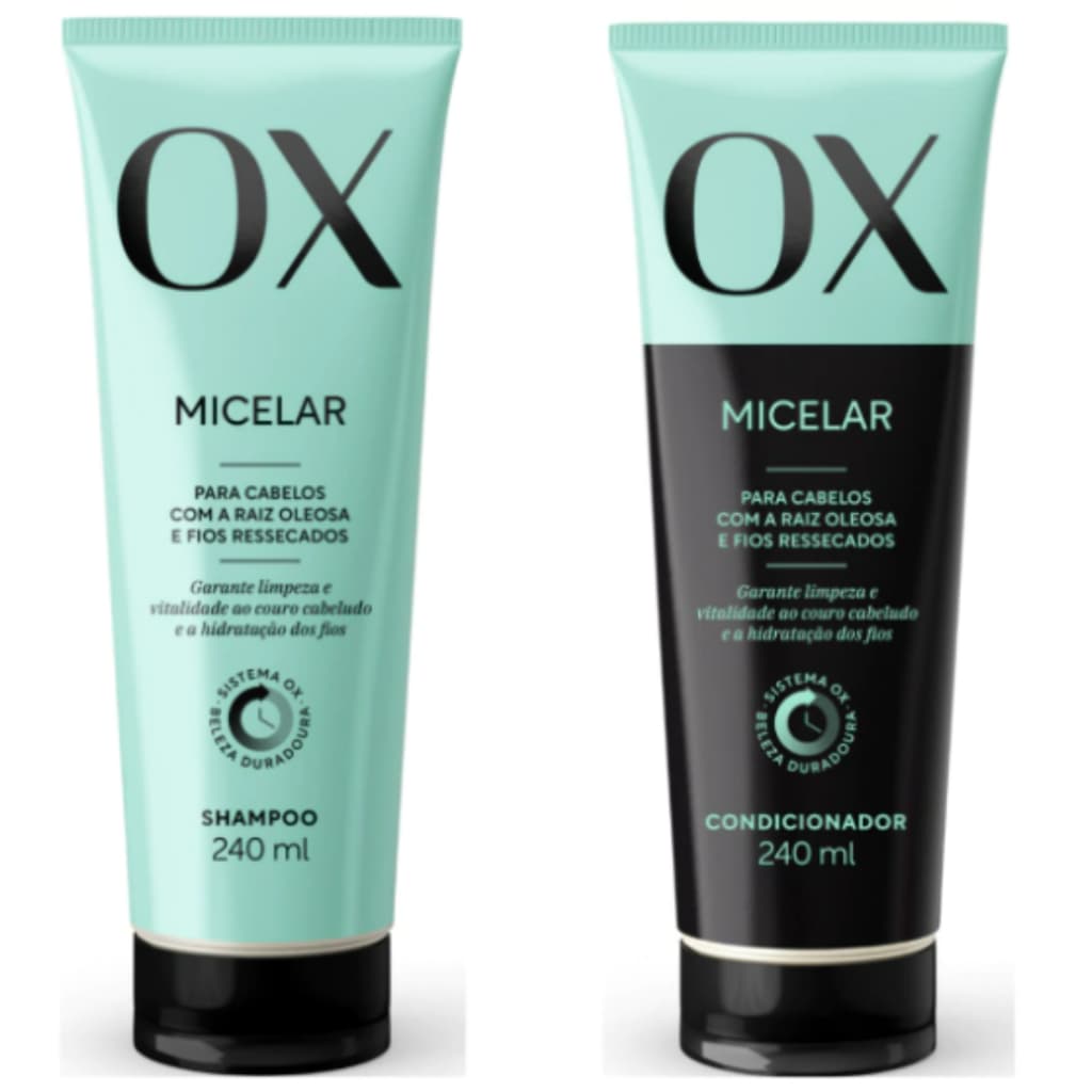 Kit Ox Micelar - Shampoo e Condicionador 240ml