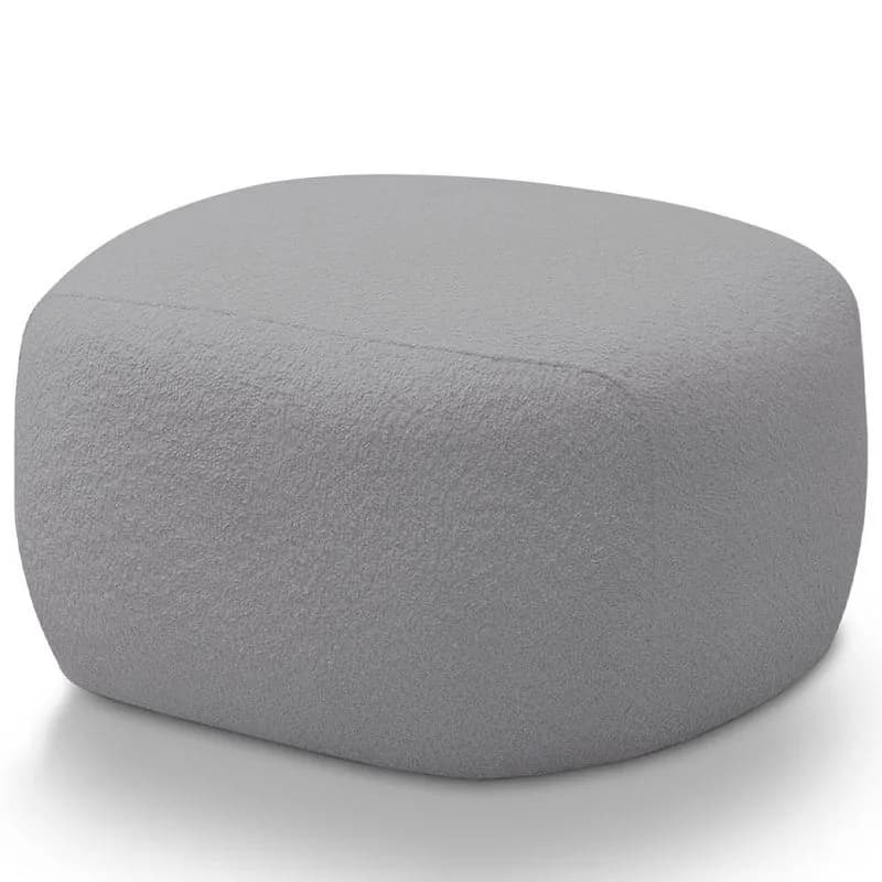 Puff Decoração Orgânico Boucle