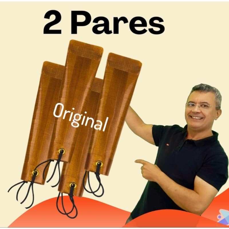 2 Pares de capas protetoras Chapinhas