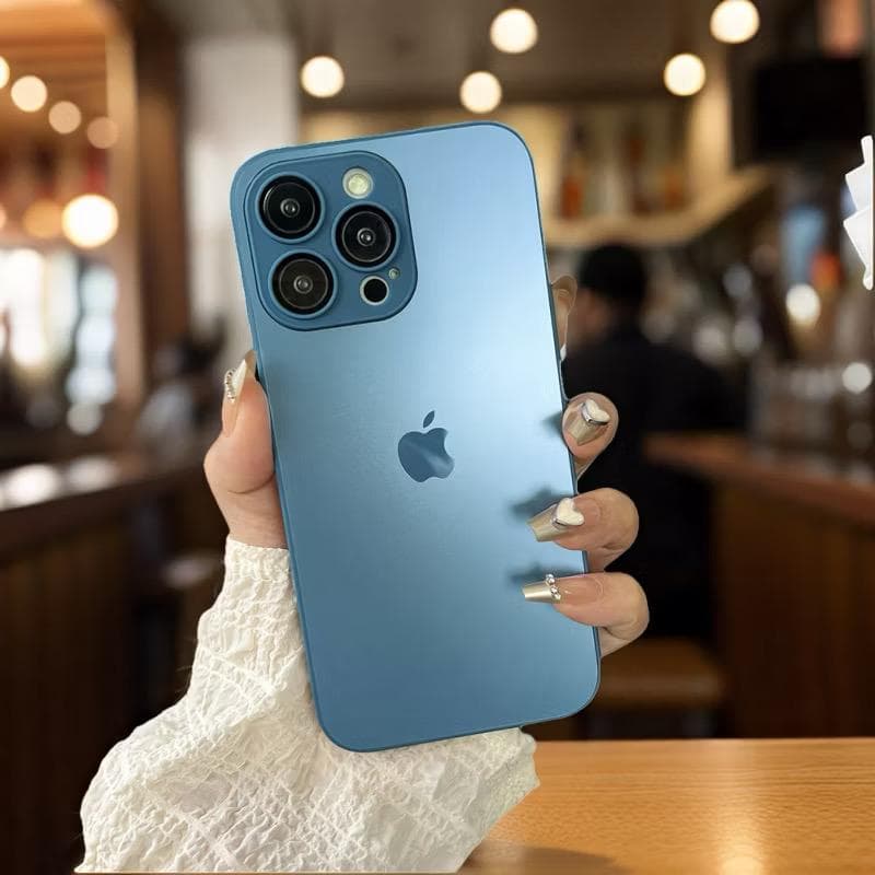 Capa AG-Glass para iPhone De Vidro Fosco para diferentes modelos de Iphone15/15pro/15promax