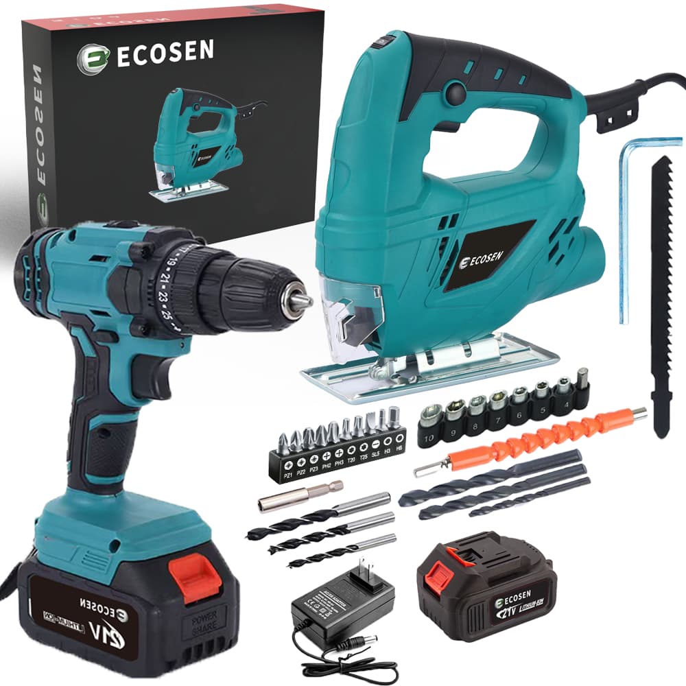 KIT 220V Serra Tico Tico +Furadeira Parafusadeira