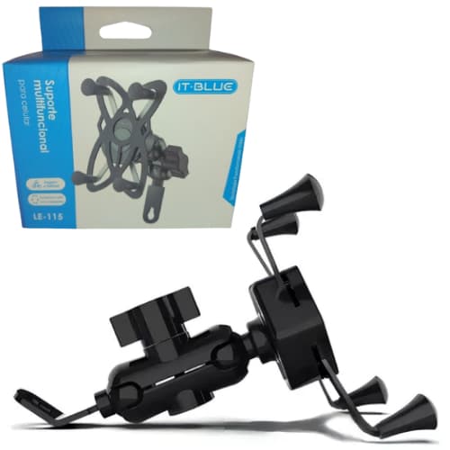 SUPORTE PARA CELULAR GARRA PARA MOTO 100% SEGURO COM ELASTICO