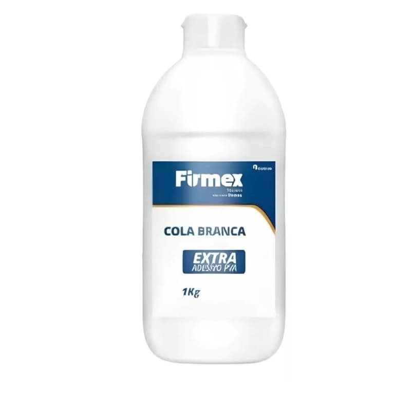 Cola Branca Extra Frasco 1kg Firmex