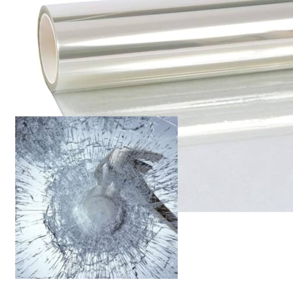 PELICULA INSULFILM ANTI VANDALISMO TRANSPARENTE PS4000 75CMX1METRO (REFORÇA O VIDRO 4X)