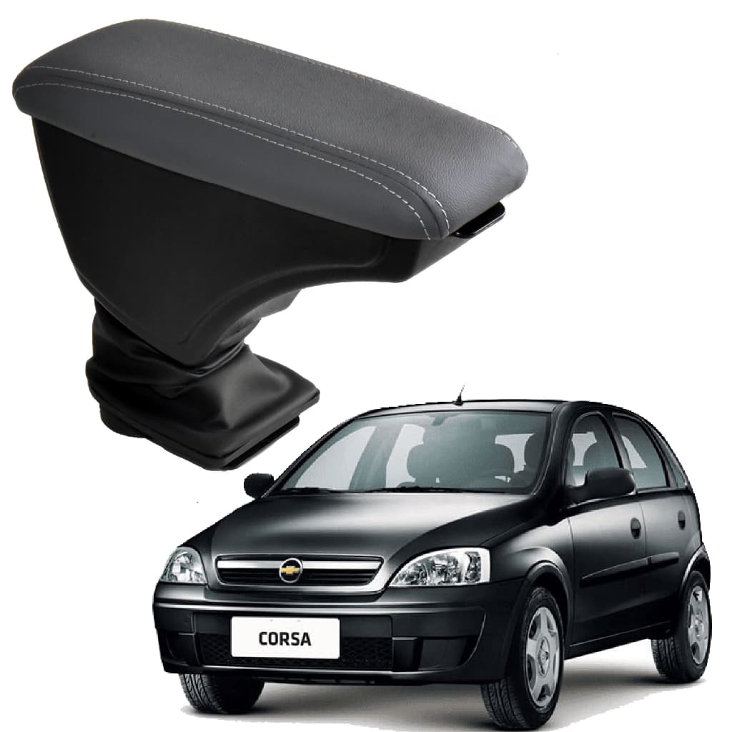 Descanso Apoio De Braço Chevrolet Corsa Maxx Artefactum Em Material Sintético