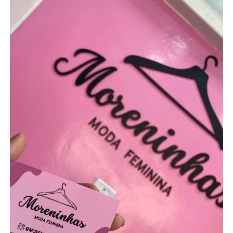 Letreiro Personalizada com logo