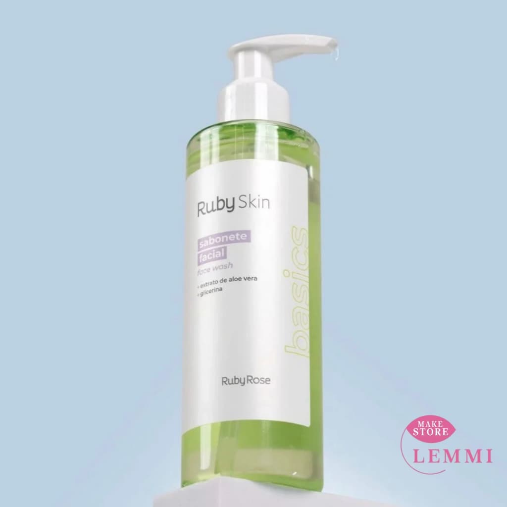 Sabonete Facial Face Wash Ruby Skin Ruby Rose HB-4400