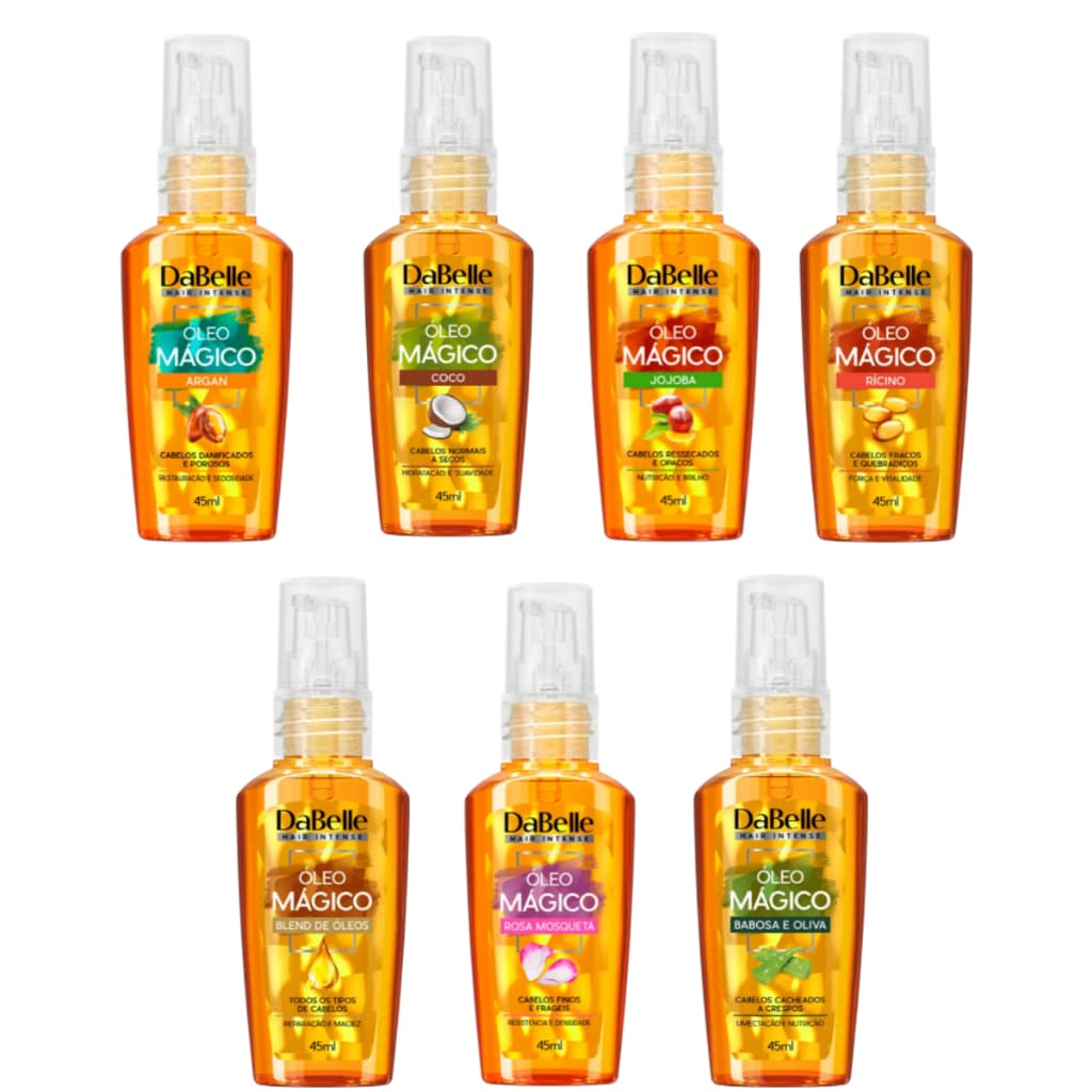 Óleo Capilar Reparador de Pontas Dabelle 45ml