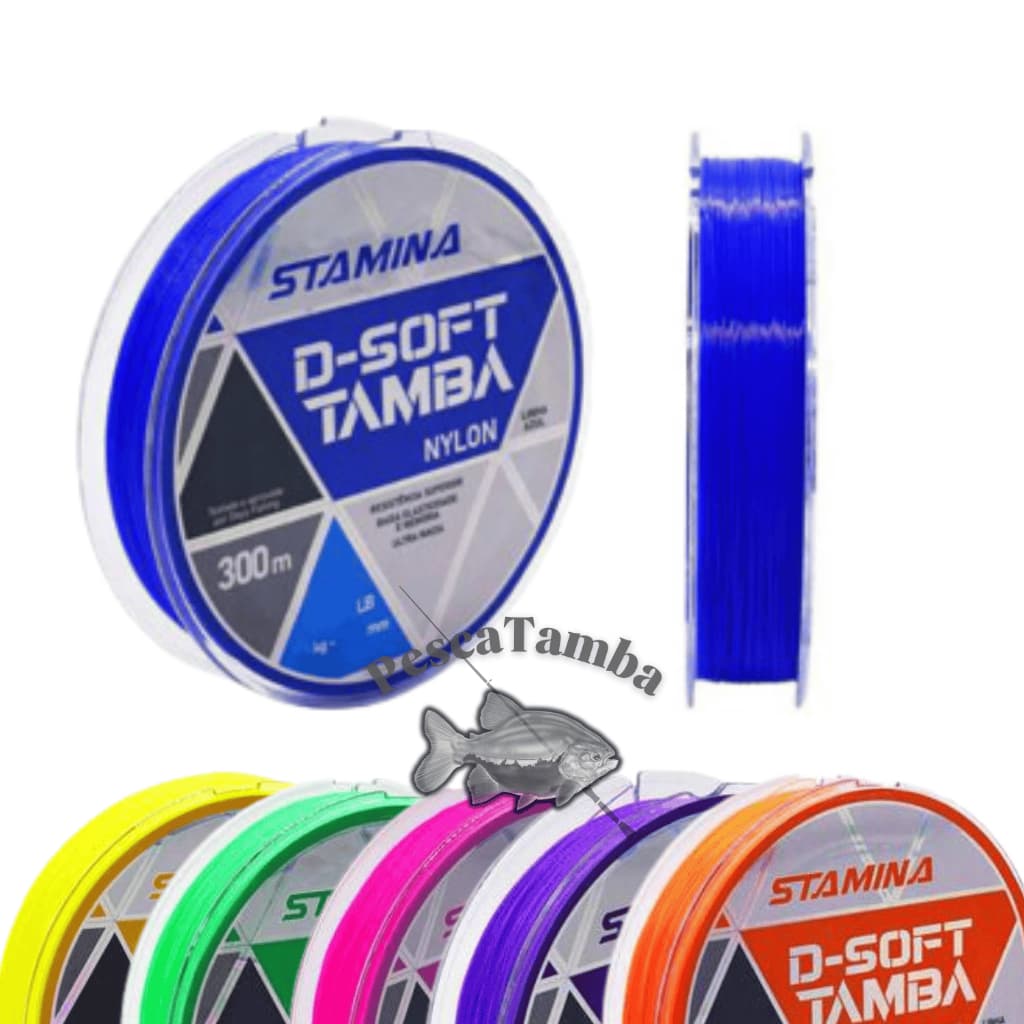 Linha de Pesca D-Soft Tamba 300m - Stamina