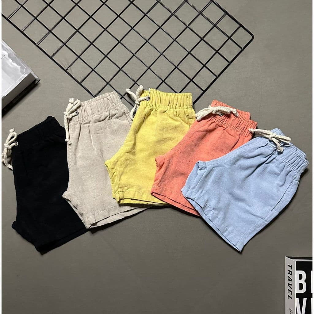 Kit 2 Shorts Mauricinho Infantil  Linho Menino Bermuda Qualidade Premium