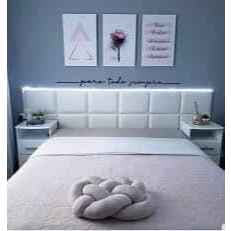 Kit Cabeceiras de Cama Estofada Modulada 40x30cm ENVIO IMEDIATO