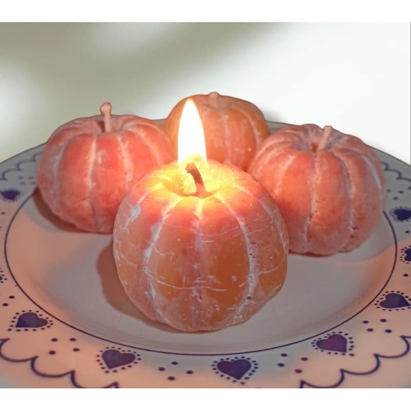 Vela Aromática Tangerina Realista/ Bergamota/ Mexerica/ Vela de Fruta/ Vela Perfumada