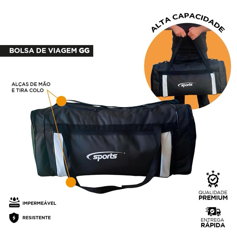 Mala Bolsa de Viagem Sacola GG