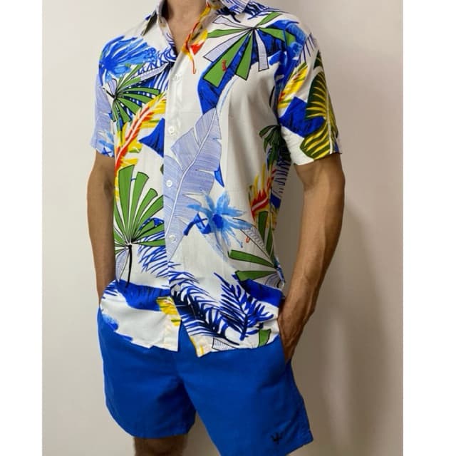 Camisa floral Masculina
