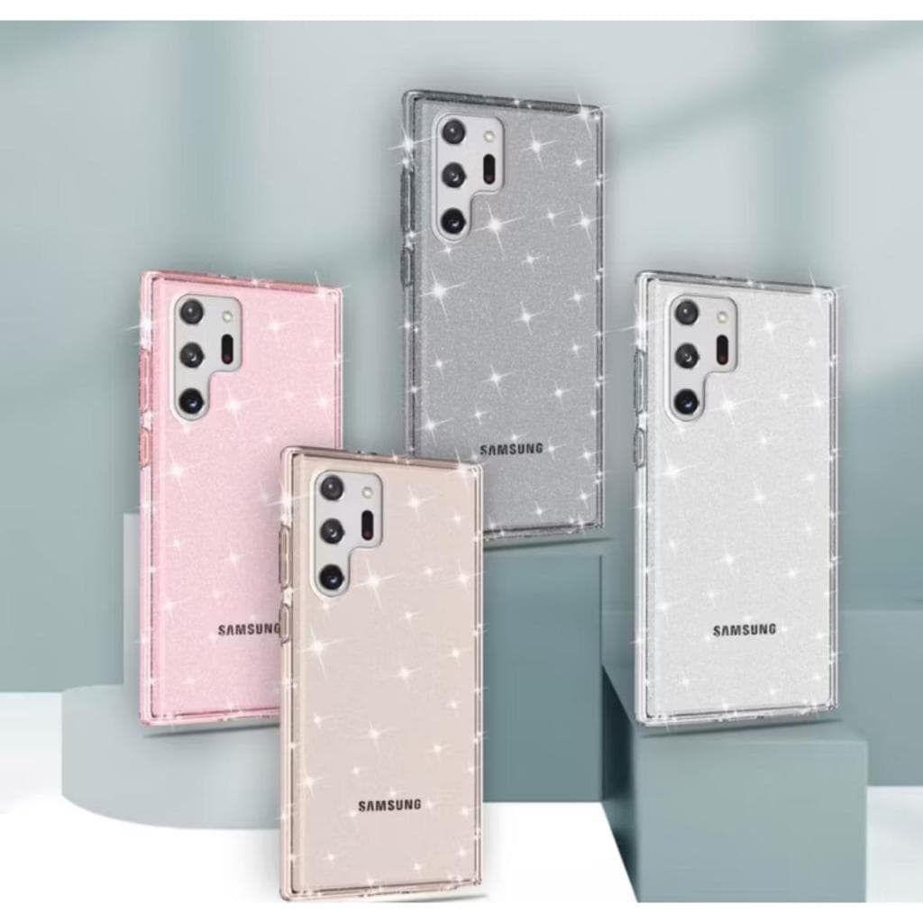 Capa Capinha Case Anti impacto Glitter resistente para Android Samsung S22 / S22PLUS / S22ULTRA / S23 / S23PLUS