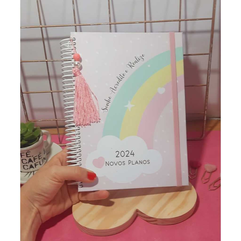 Agenda 2026 Frases motivacionais personalizada com nome