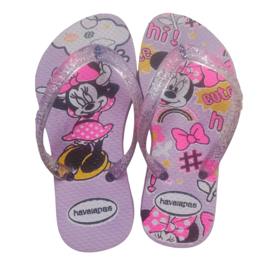 Chinelo Infantil Para Menina Em Borracha Antialérgica Gamer