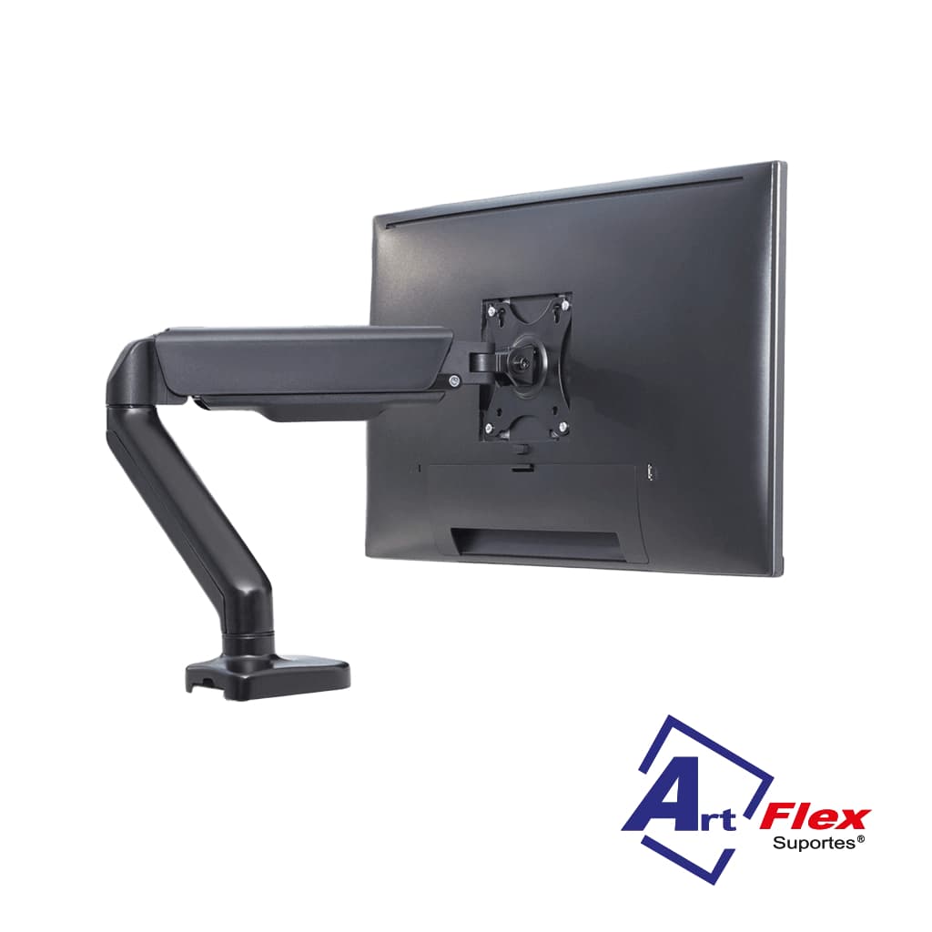 Suporte De Mesa Para Tv Monitor Articulado Ajuste 17 A 27pol