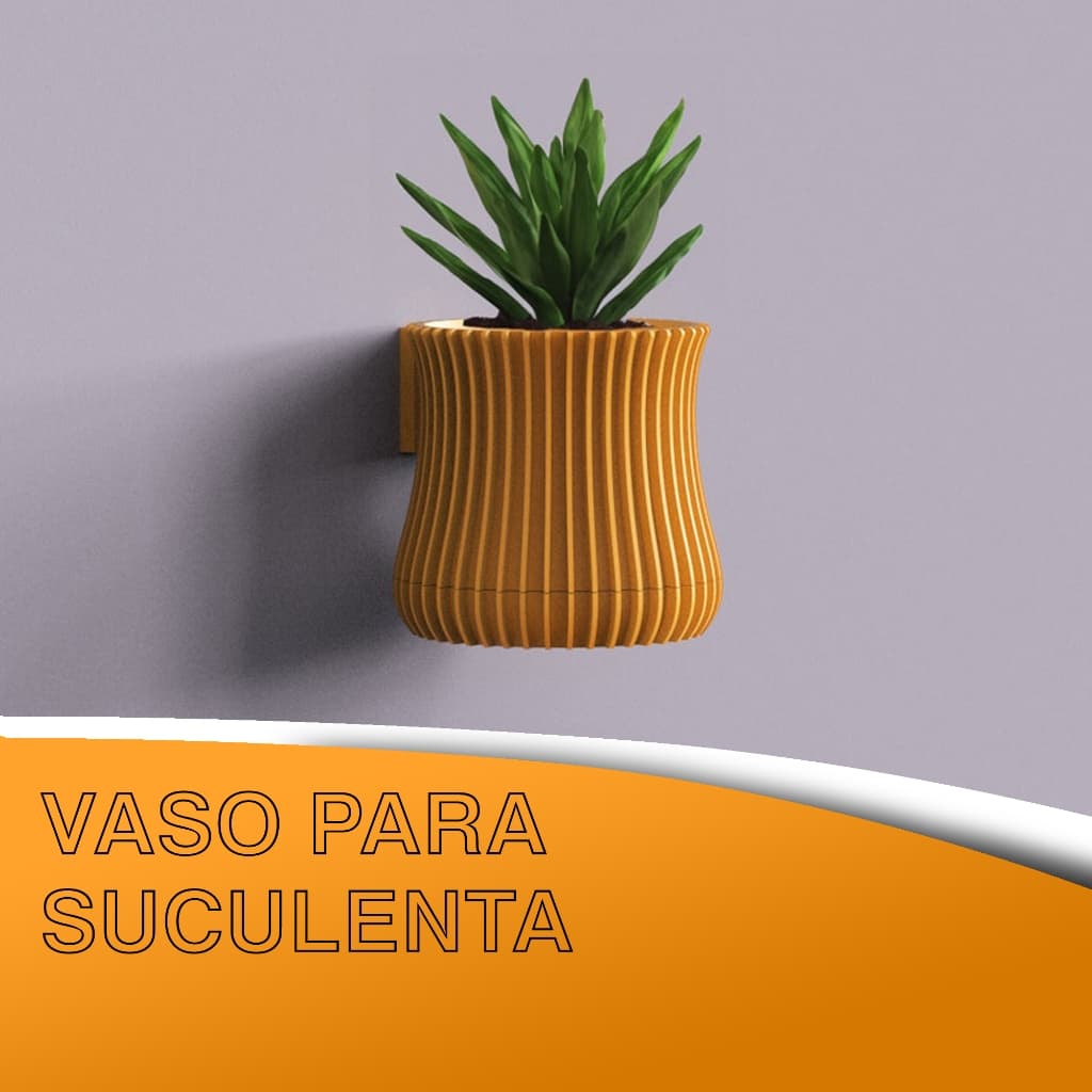 Vaso moderno para suculentas