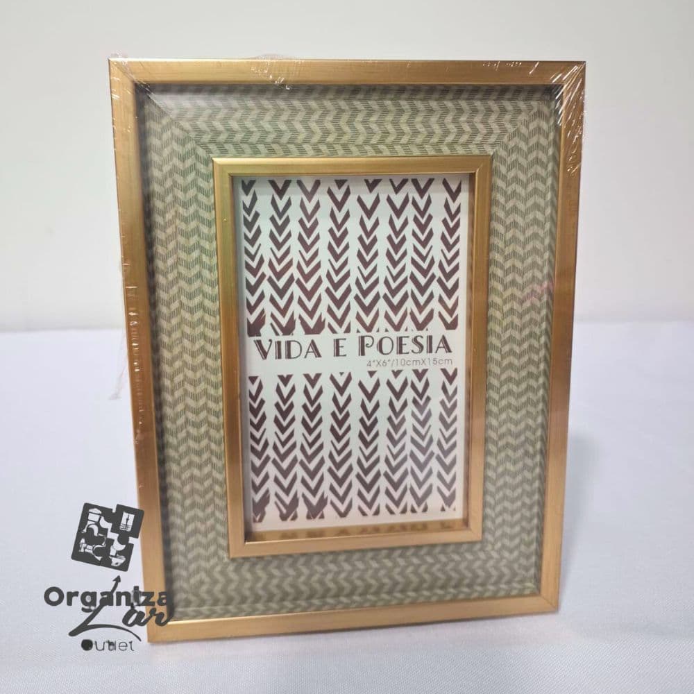 Porta Retrato Decorativo com Moldura Porta Fotos Moderno Casa Decoração