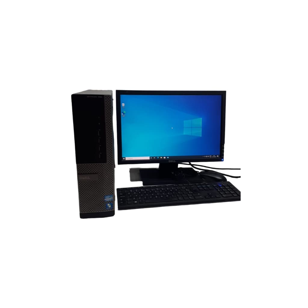 Kit Computador Dell Opt 390 CORE I3-2ª 4GB DDR3 HD 500GB + Monitor 19' pequenos riscos Diversos