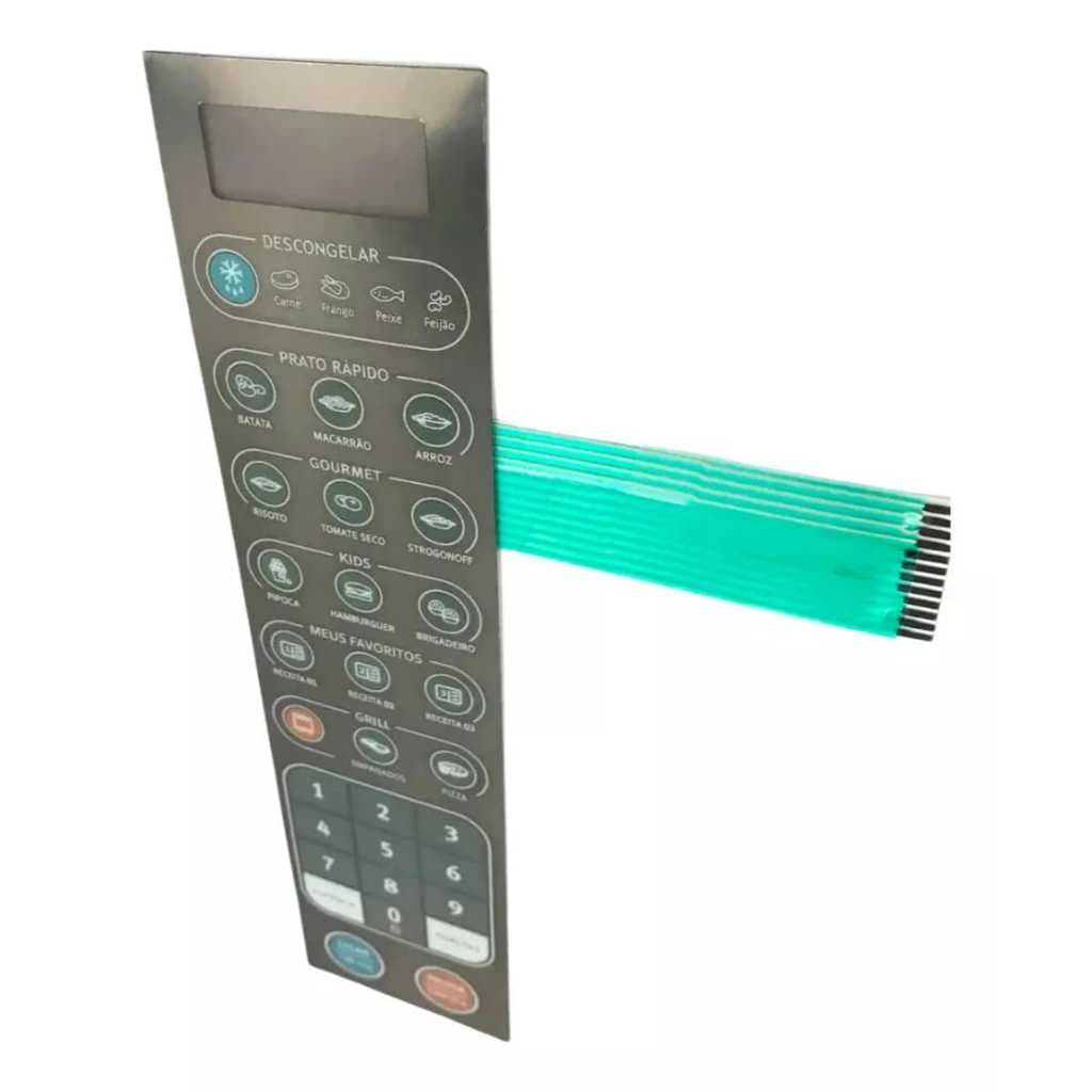 MEMBRANA TECLADO ELECTROLUX MEV 41 ( ESPELHADA )