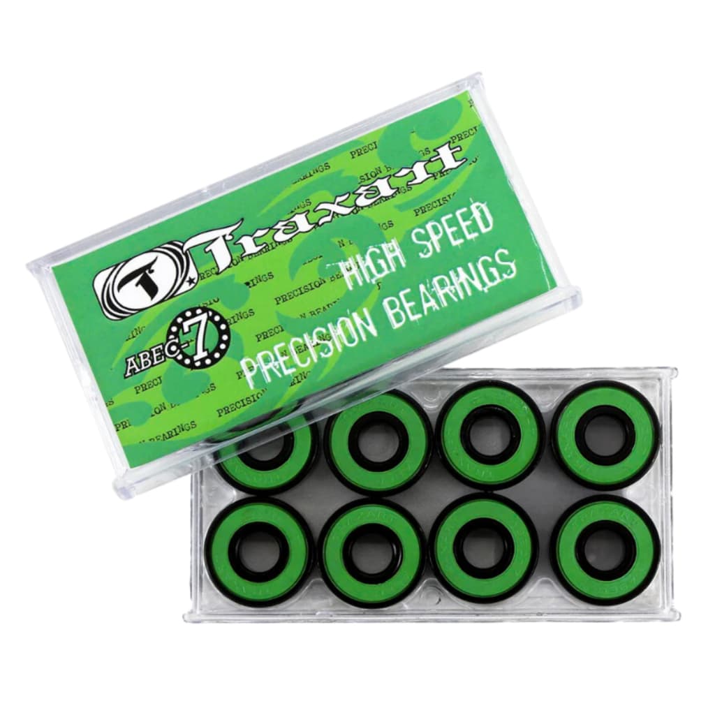 Jogo De Rolamento Traxart  ABEC-7 Profissional para Patins Skate 8 unidades