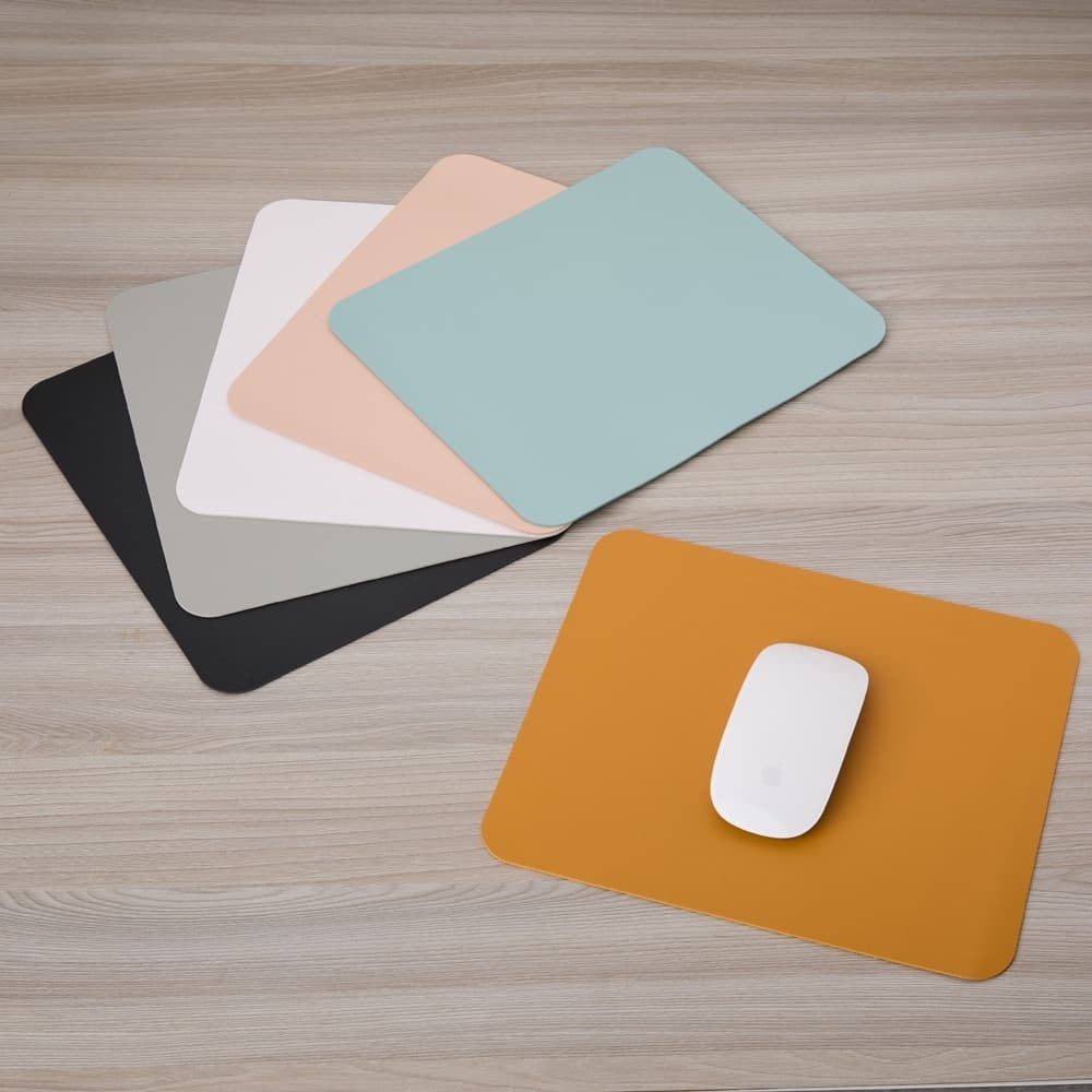 Mouse Pad em Couro Sintético Elegância e Conforto para o Seu Espaço de Trabalho