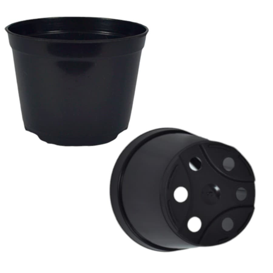 Kit 120 Pote 7 Preto - Vasos de Alta Resistência, Perfeitos para Mudas, Suculentas, Plantas e Flores