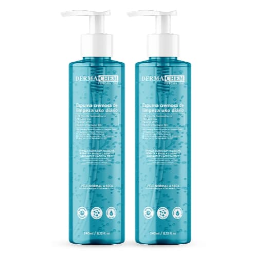 Kit Duas Espumas Faciais de Limpeza